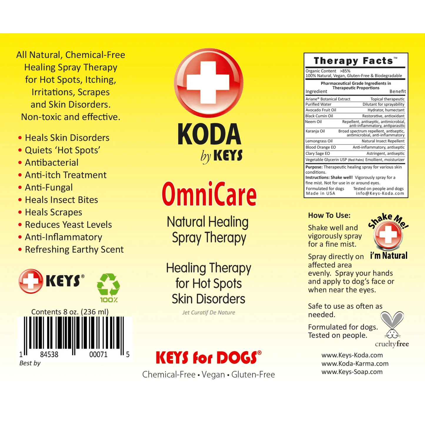 Alternate Image of OmniCare - Healing Spray for Dogs