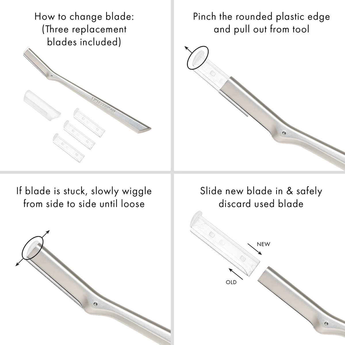 Alternate Image of Facial Razor Replacement Blades Blade Change