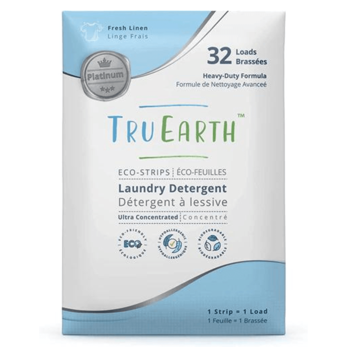 Primary Image of Eco-strips Fresh Linen Laundry Detergent
