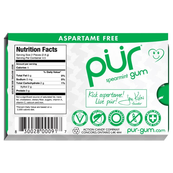 Alternate image of PUR Gum Spearmint Pack
