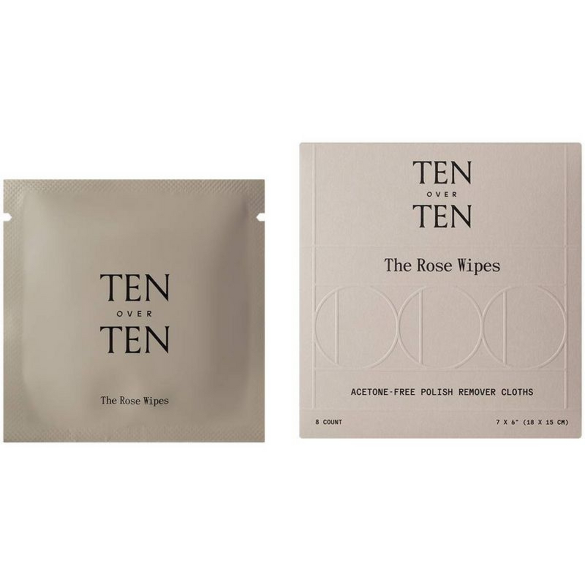Primary Image of tenoverten The Rose Wipes (8 count)