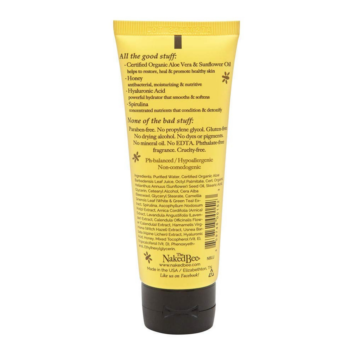 The Naked Bee Unscented Moisturizing Hand and Body Lotion (2.25 fl oz) #10086134
